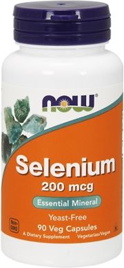 NOW Selenium 200mcg - 90 kapsułek