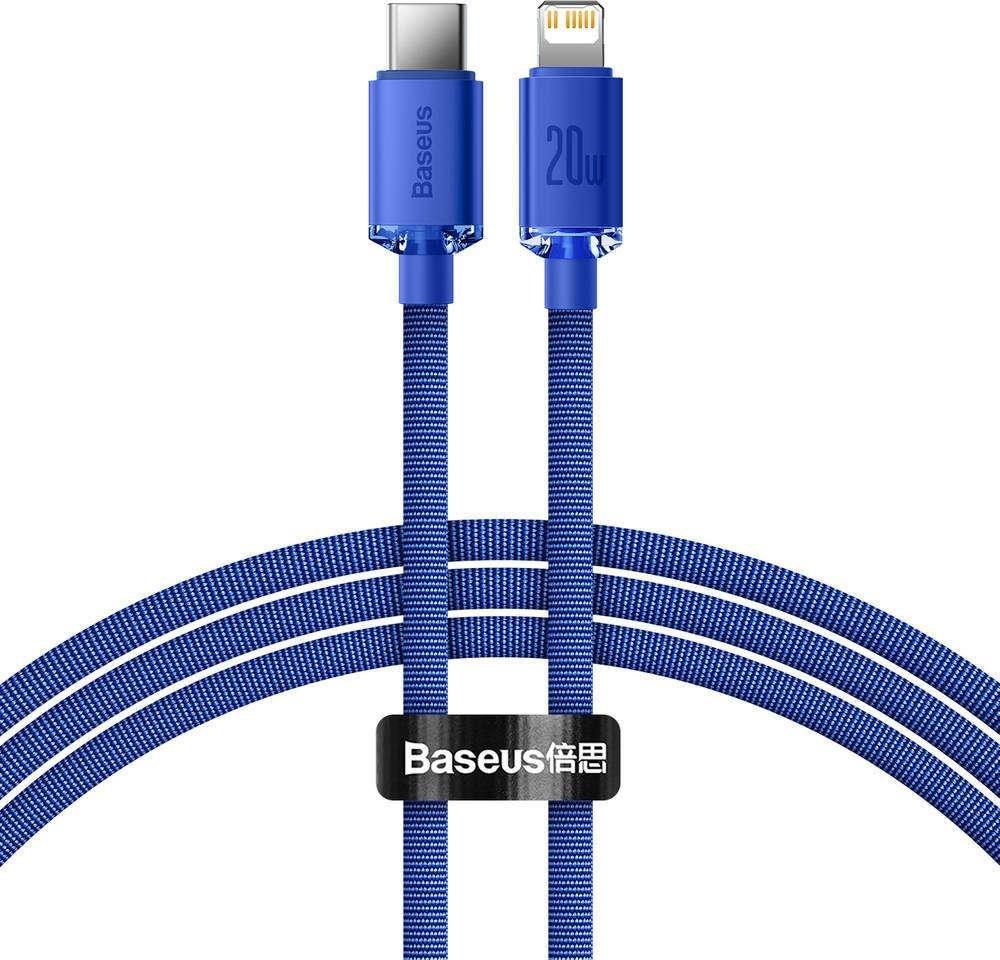 Kabel USB Baseus USB-C - Lightning 1.2 m Niebieski (baseus_20220224141920)