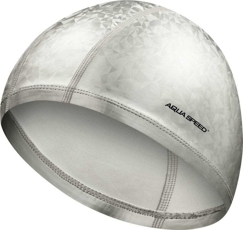 Aqua-Speed Czepek pływacki PU FLUX srebrny Aqua Speed
