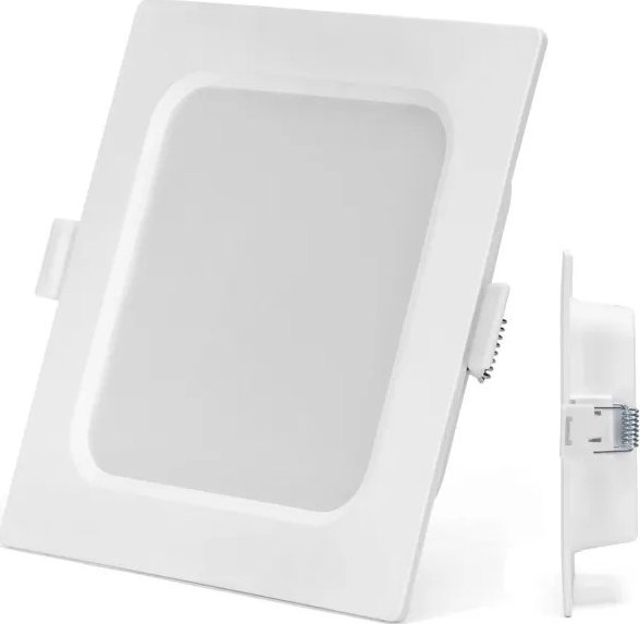 Aigostar Panel Downlight kwadratowy podtynkowy LED E6 6W Światło białe Downlight kwadratowy podtynkowy LED E6 6W Światło białe