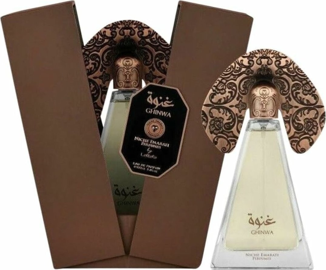 Lattafa Lattafa Niche Emarati Ghinwa EDP parfumuotas vanduo unisex, 100 ml