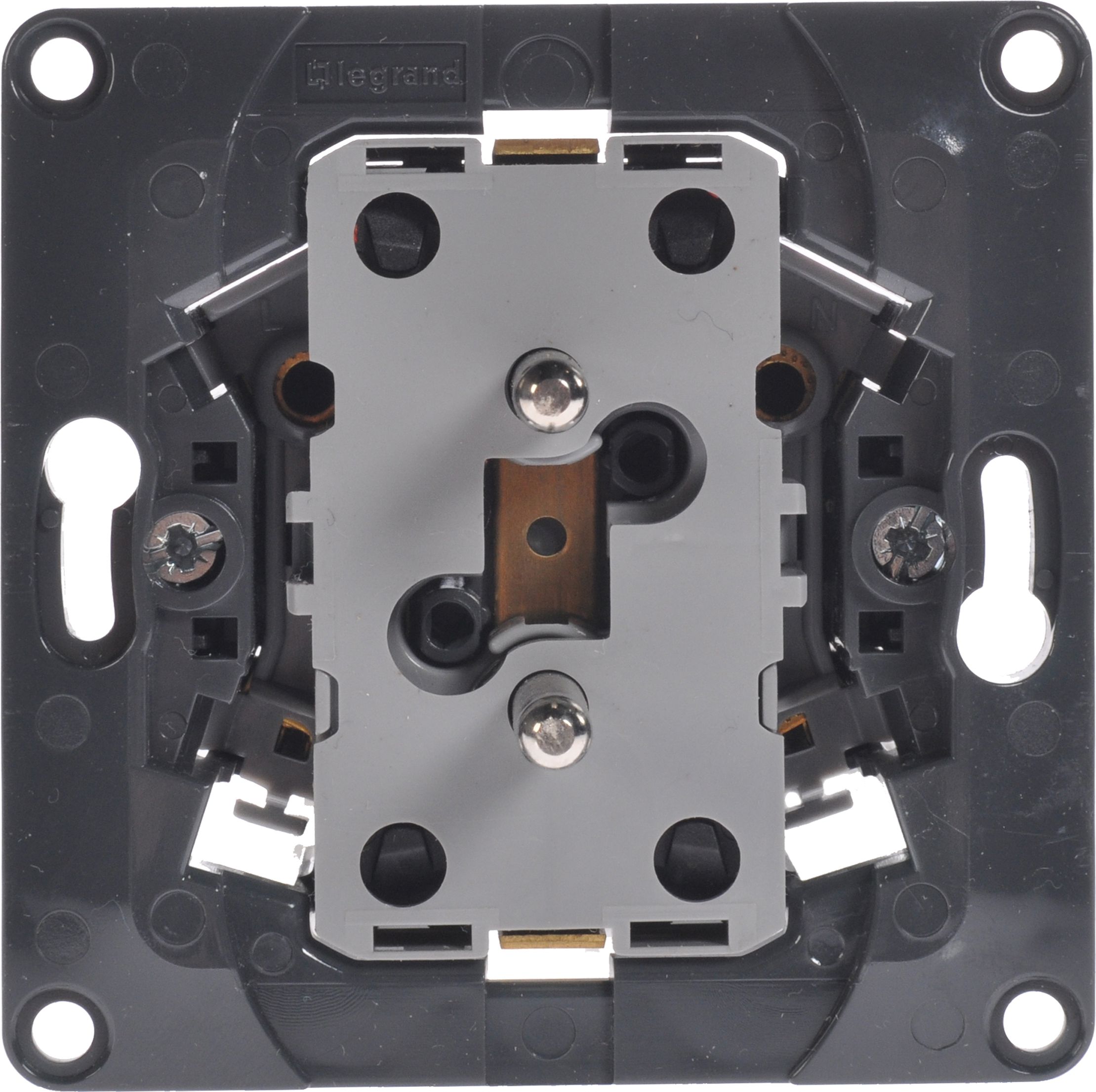 Legrand Gniazdo wtyczkowe podwójne z uziemieniem podtynkowe (067137)