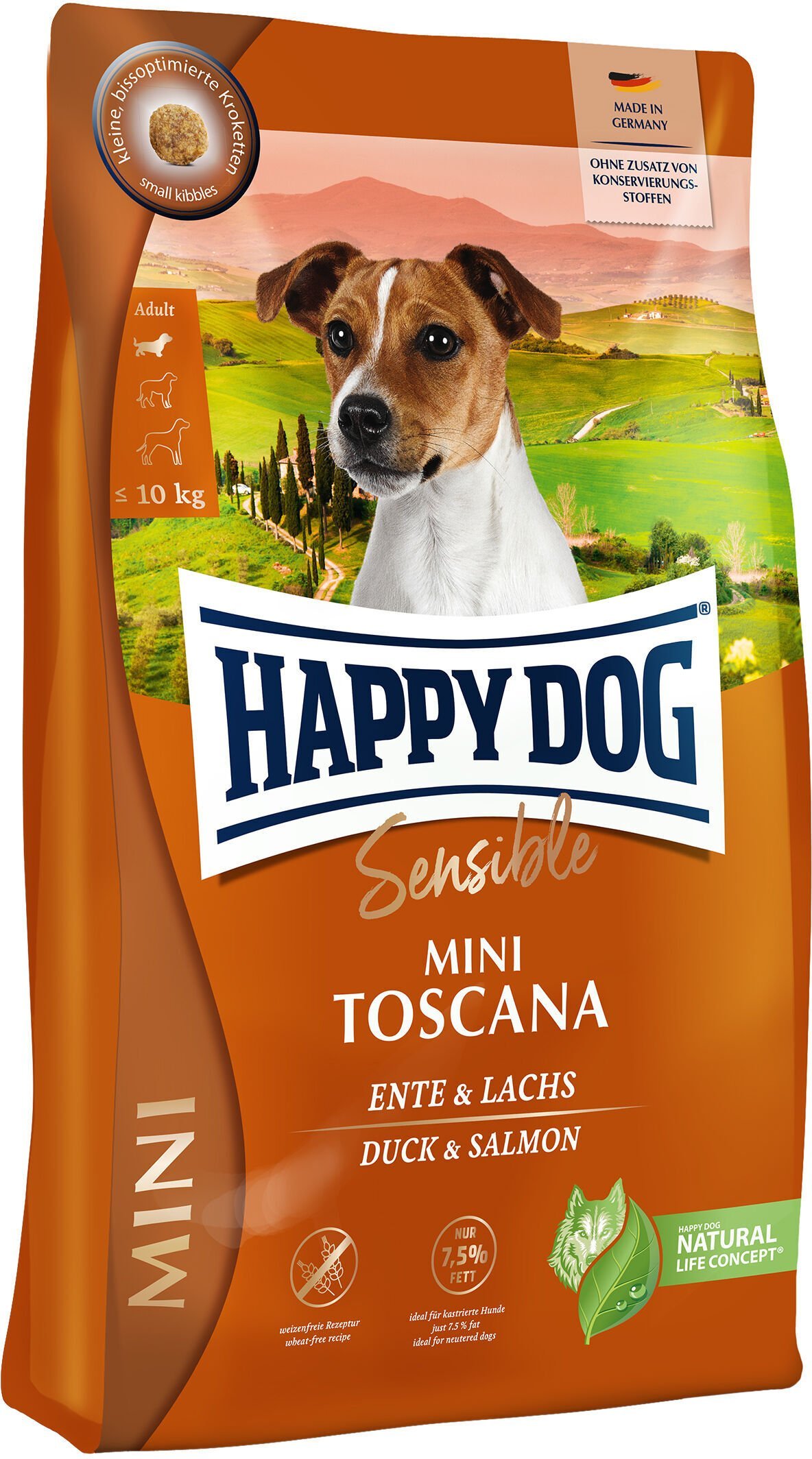 Mini Toscana, karma sucha, 4 kg