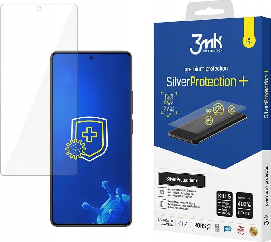 3MK 3MK SilverProtect+ Redmi Note 13 Pro 4G Folia Antymikrobowa montowana na mokro