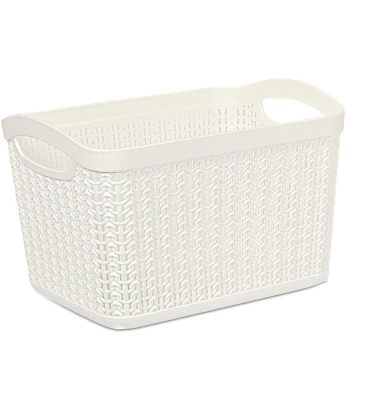 BASKET 3.3L KNIT M-093 WHITE