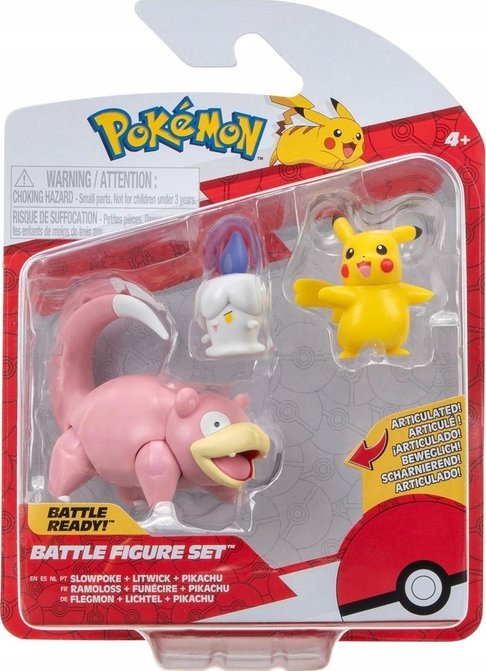 Figurka Pokemon Pokémon - Battle Figure 3 Pk - Pikachu Female (PKW3056) /Figures /Multi