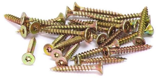 CHIPBOARD SCR T20 4.5X60/36 YELL ZN(200)