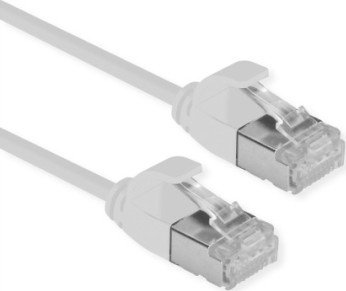 Roline ROLINE F/UTP DataCenter Patch Cord Cat.6A (Class EA), LSOH, bardzo cienki, szary, 5 m