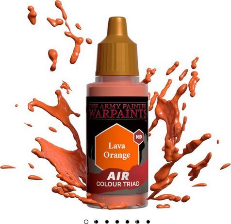 Army Painter Army Painter Warpaints - Air Lava Orange