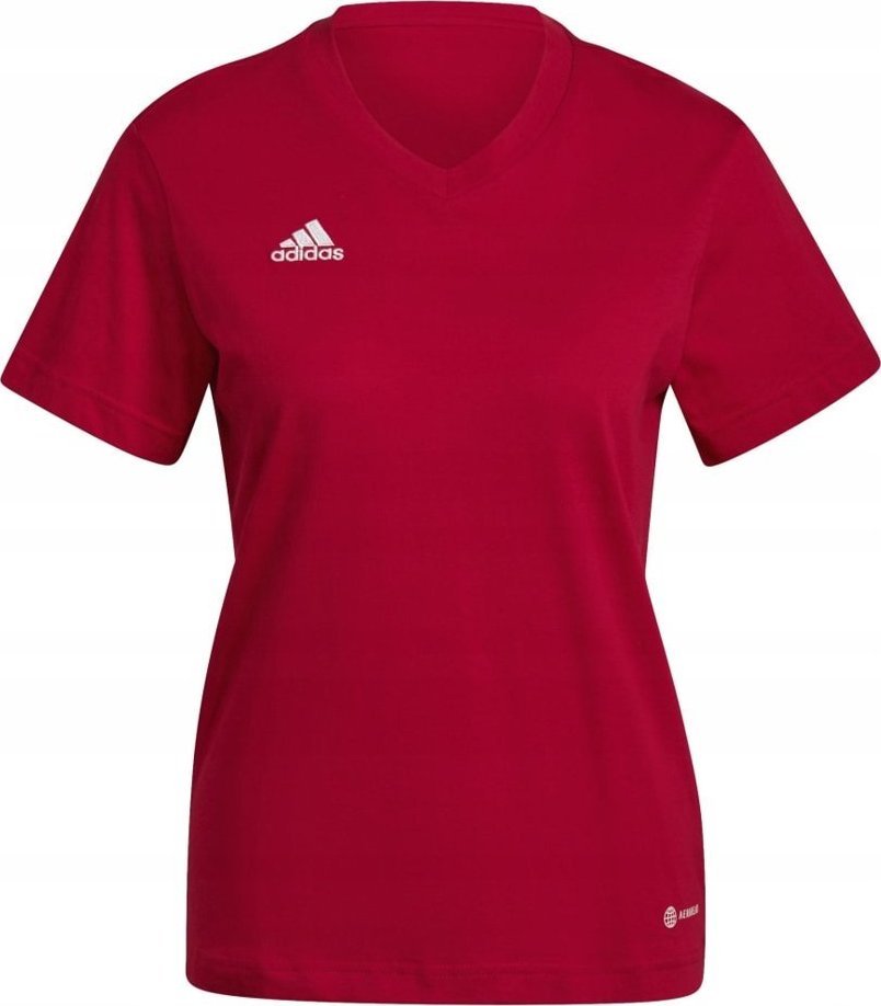 Adidas Koszulka damska adidas Entrada 22 Tee czerwona HC0441 M