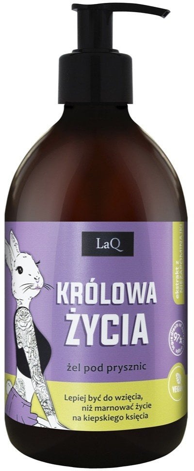 LaQ Królowa Życia żel pod prysznic Niezapominajka 500ml