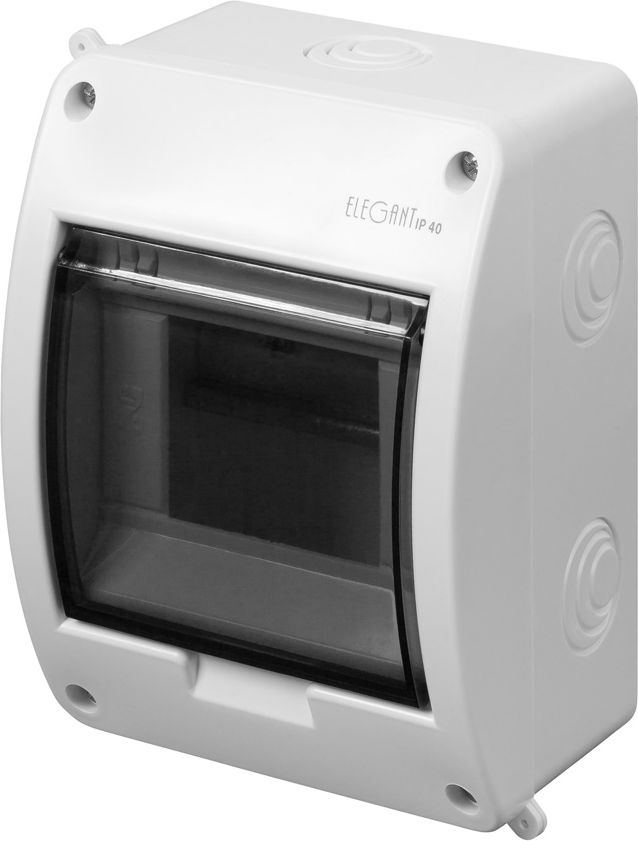 Elektro-Plast Rozdzielnica Elegant natynkowa modułowa 1 x 5 IP40 156 x 116 x 93mm (2401-01)