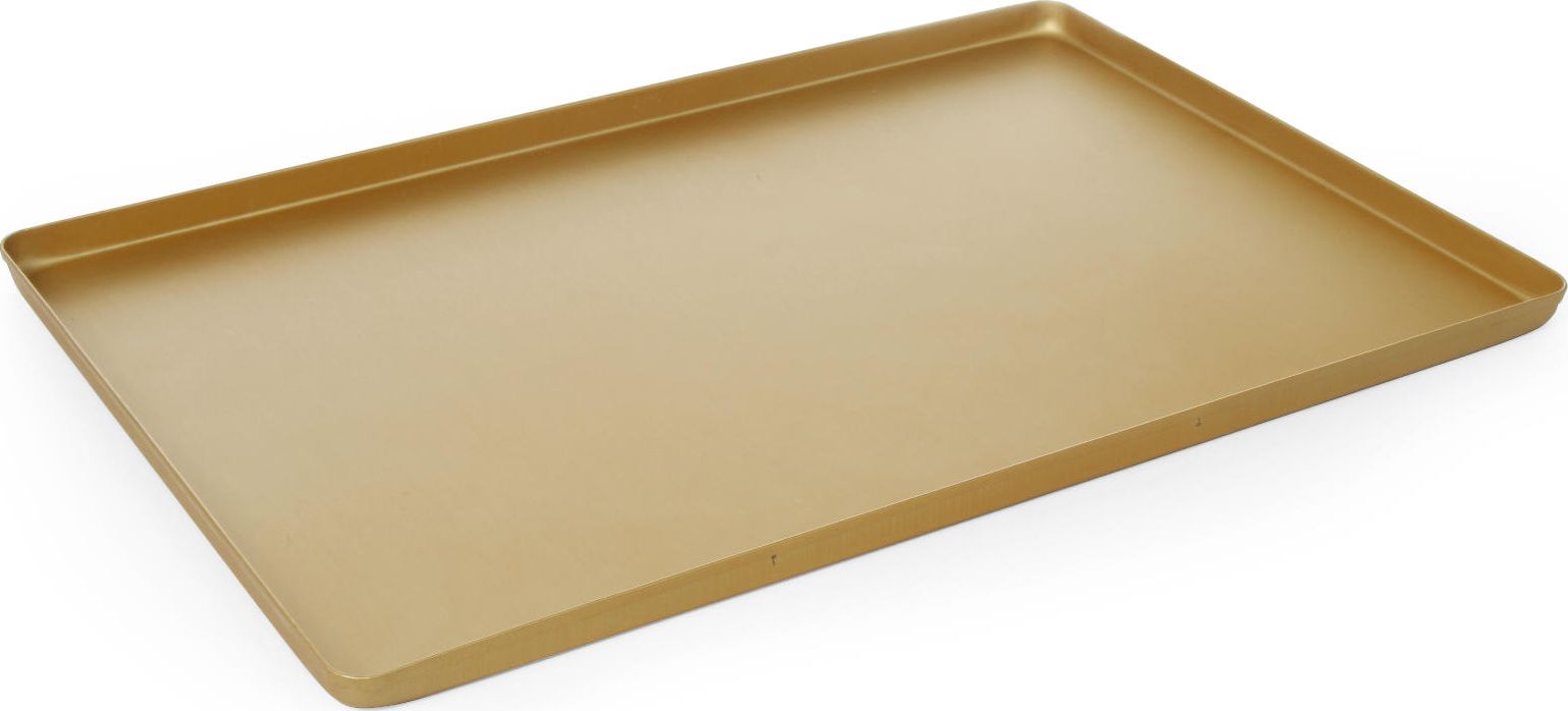 Hendi Taca cukiernicza ekspozycyjna do ciasta 30x20cm - złota