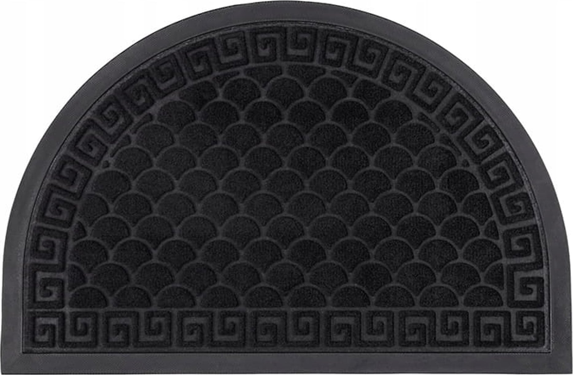 Verdenia Wycieraczka półokrągła 60x40cm Harry (wz2)