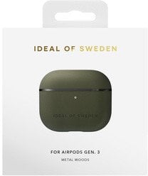 Słuchawki - Ideal of Sweden Etui na słuchawki Atelier Airpods Case Gen 3 Metal Woods
