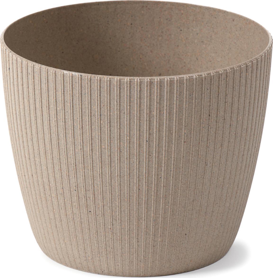 Lamela Doniczka osłonka latte 16 cm Magnolia Jumper