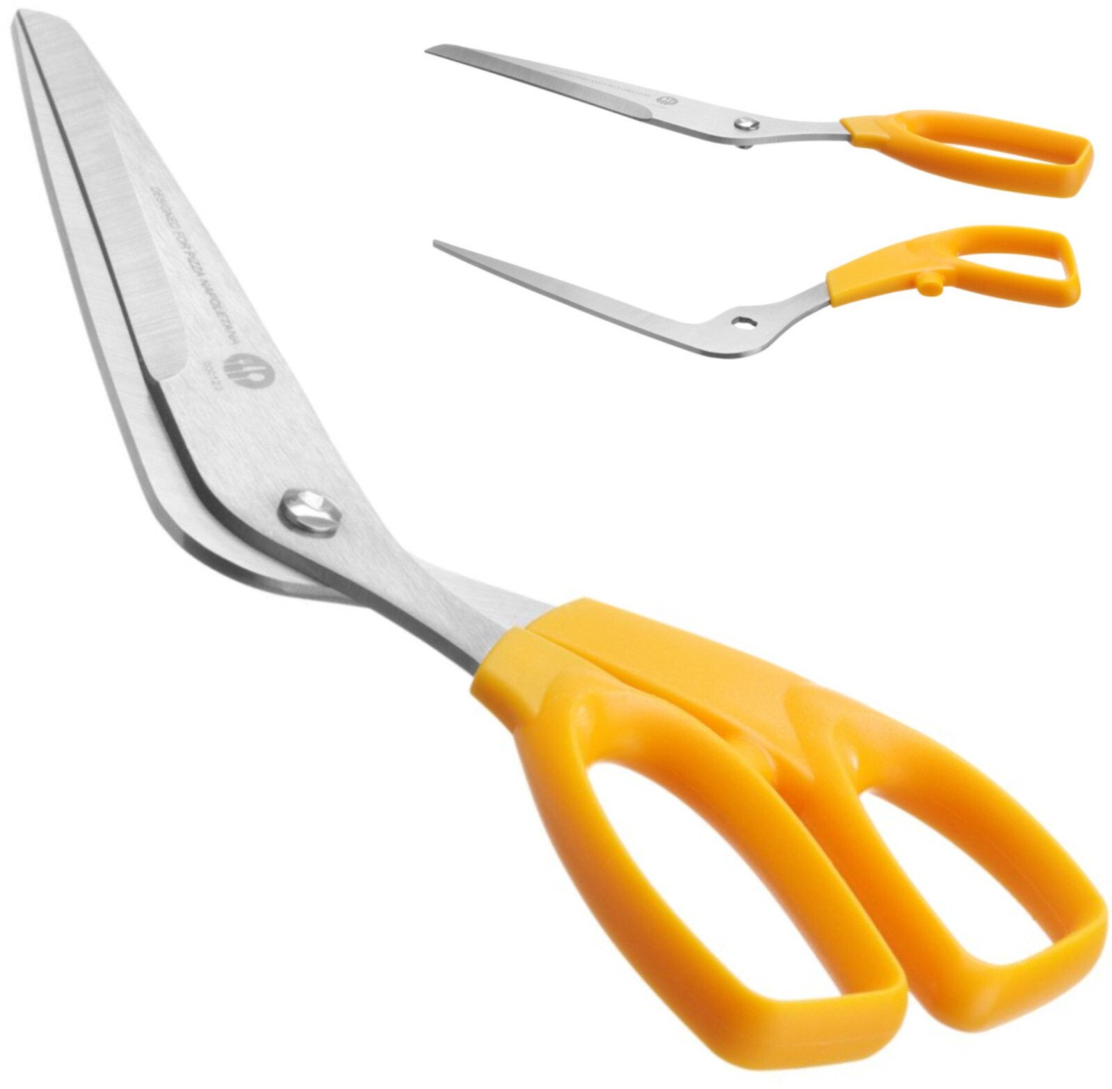 Hendi Nożyce do krojenia pizzy HEAVY-DUTY 245 mm - pomarańczowe