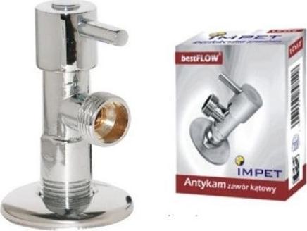 ZAWÓR KĄTOWY KULOWY ANTYKAM 1/2''*3/8''