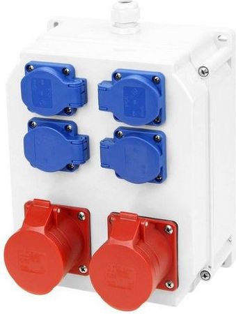 PCE Rozdzielnica stacjonarna 16/5 4GS ŚWINOUJŚCIE IP44 (9014034W)