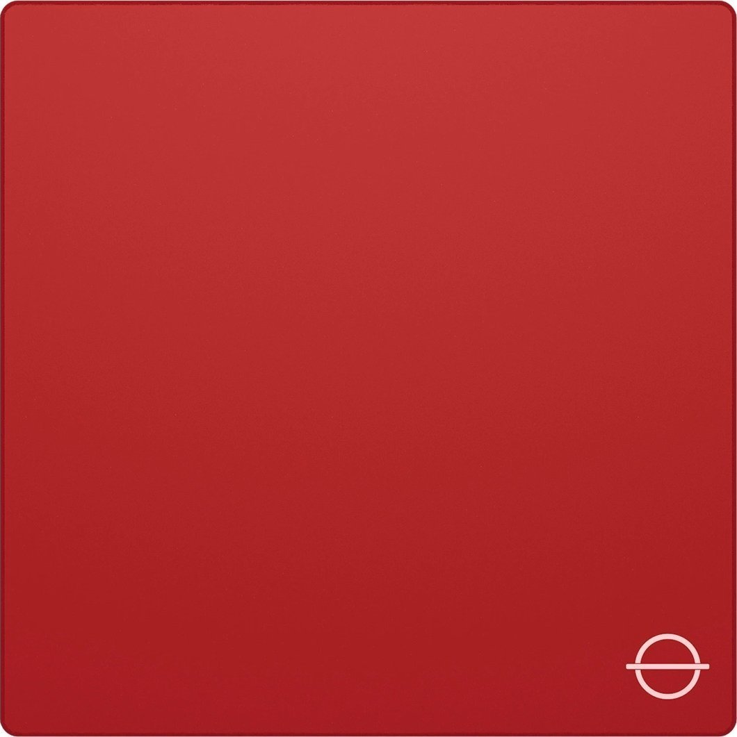 Lethal Gaming Gear LGG Saturn PRO Raudona Pelės kilimėlis XL Soft (Square 500mm x 500mm)