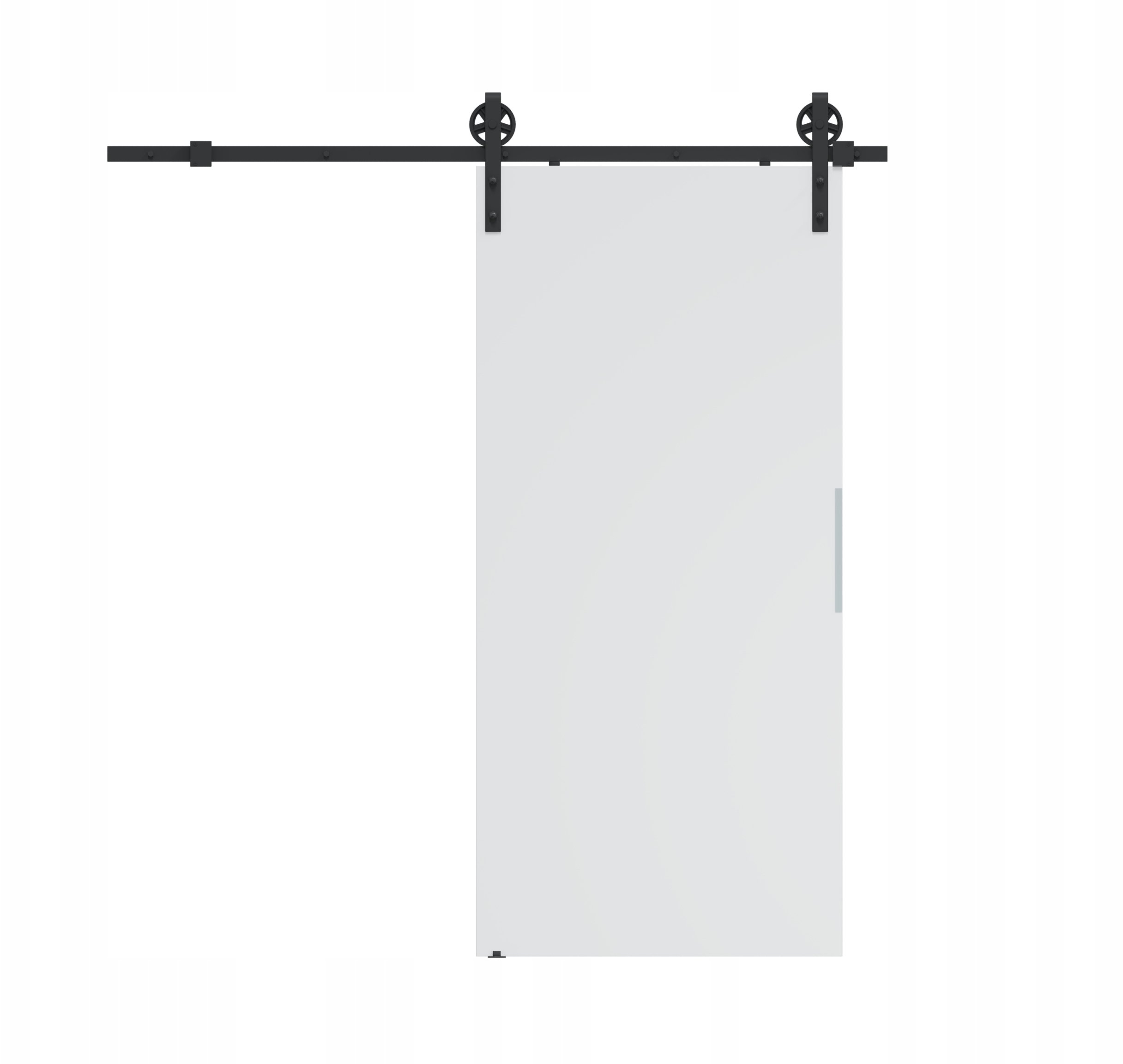 Homedoors Drzwi przesuwne 70 ścienne ALFA LOFT A 04 biały 74 + system przesuwnego