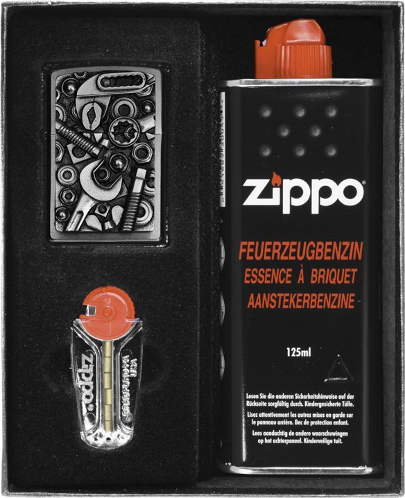 Zestaw ZIPPO Zapalniczka SCREWS AND TOOLS Prezentowy No1