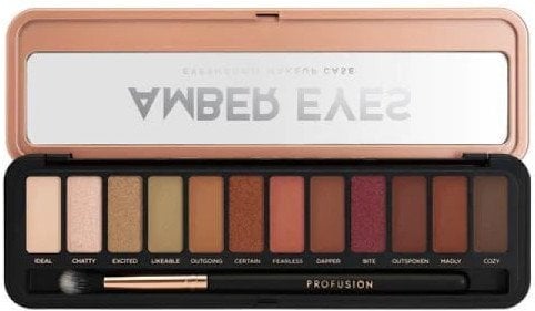 ProFusion Profusion, Amber Eyes, Eyeshadow Palette, 12 g For Women