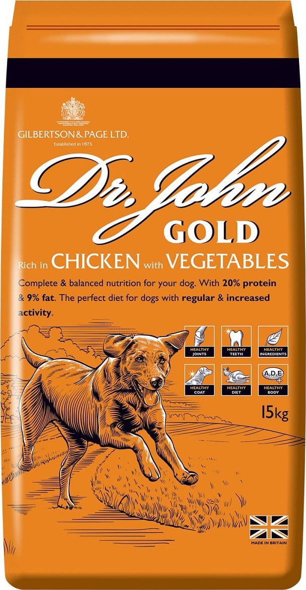 Dr John Gold Rich in Chicken with Vegetables 15 kg