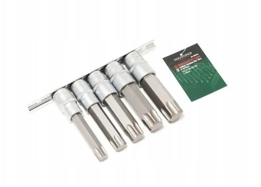 Zestaw nasadek-bitów TORX 1/2" 5el. (T60-T100, L-100mm)