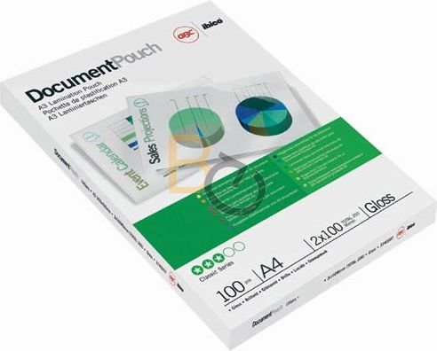 GBC Folie laminacyjne Document Pouch A4 2x75 mic 100 szt (3740400)