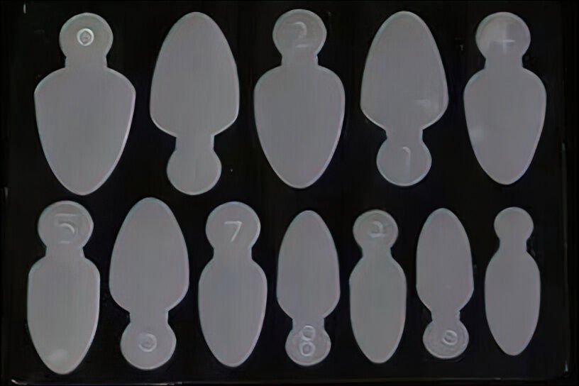 Cosmetics Zone Excellent PRO foremki do french na dualform B 12szt