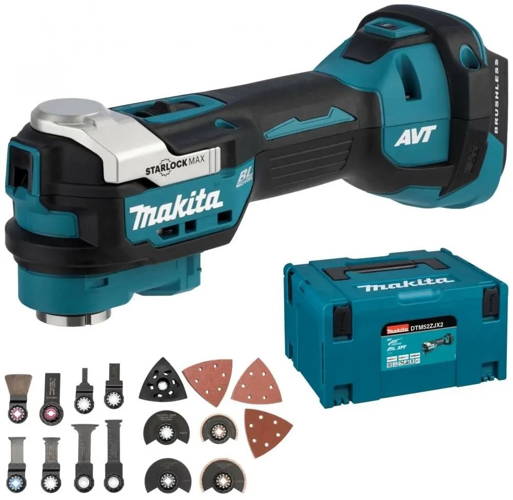 Makita Narzędzie wielofunkcyjne DTM52ZJX2 18V