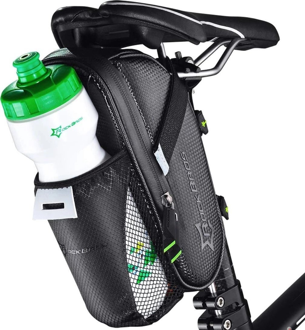 RockBros Sakwa rowerowa Rockbros C7-1 wodoodporna z montażem pod siodełko 1.5l - czarna