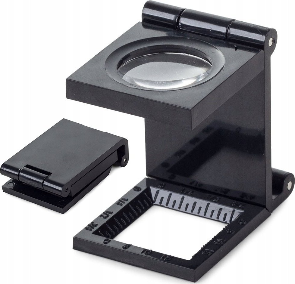 Verk LUPA JUBILERSKA KIESZONKOWA SKŁADANA ZE SKALĄ 8x