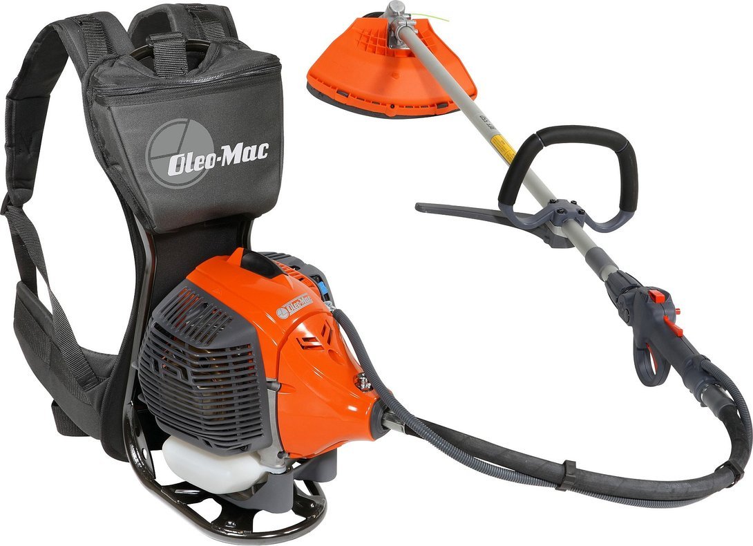 Oleo-Mac OLEO MAC BCF 550 PROFI KOSA SPALINOWA PLECAKOWA DO TRAWY BCF550 PROFESJONALNA WYKASZARKA PODKASZARKA PODCINARKA TRYMER MOC 3,7 KM KLASA PREMI