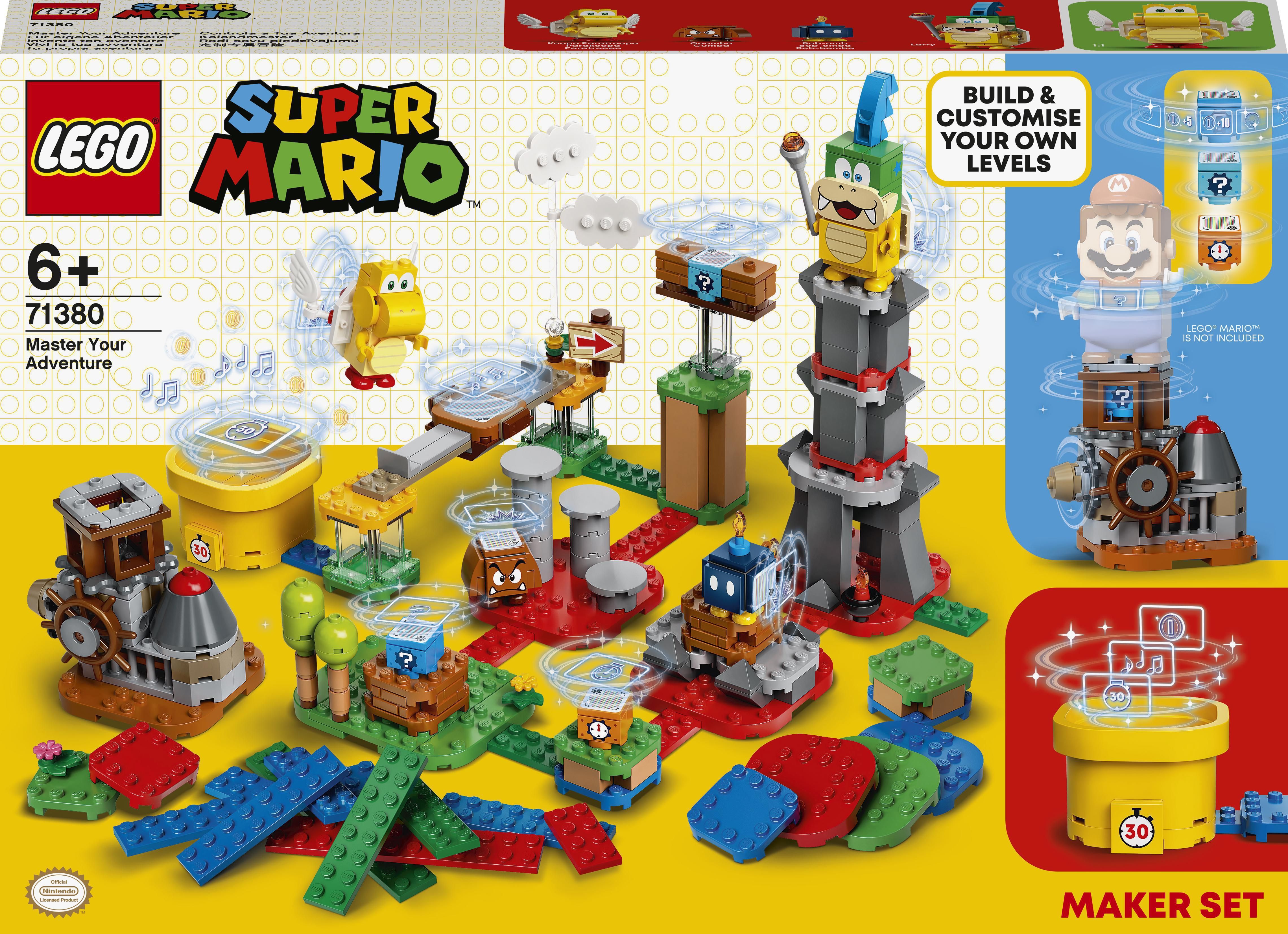 LEGO Super Mario Mistrzowskie przygody - zestaw twórcy (71380)