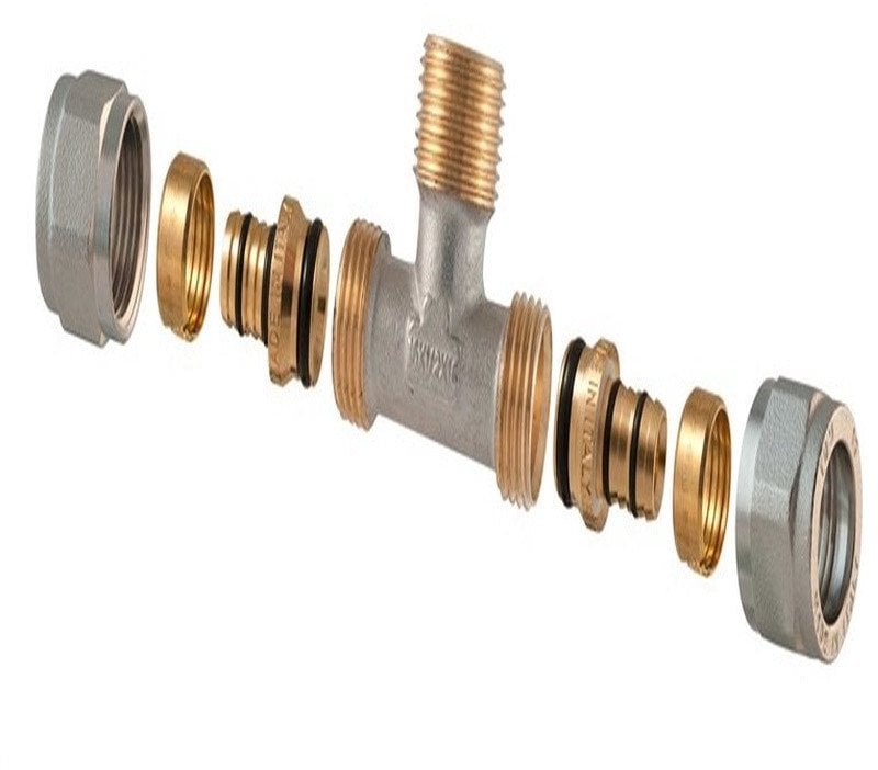 DEMOUNTABLE THREADED TEE 1460 16X1/2 WI