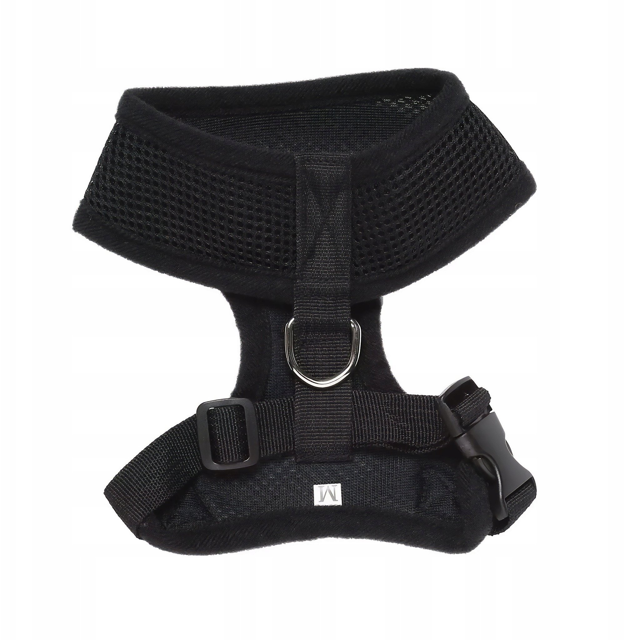 Szelki, dla psa, czarne, siatka i poliester, XS, ob.szyi 26cm/ob.klatki 29-36cm