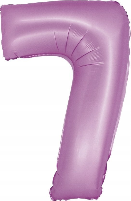 GoDan Balon foliowy Smart Cyfra 7 lawendowa matowa 76cm Godan