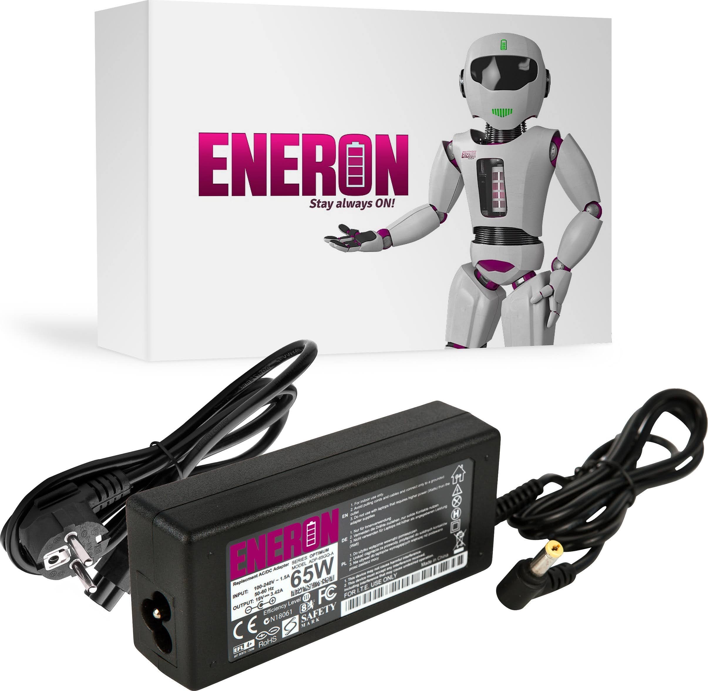 Zasilacz do laptopa Eneron 65 W, 1.7 mm, 3.42 A, 19 V
