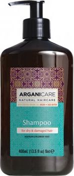 Arganicare Arganicare Shea Butter Szampon do suchych i zniszczonych włosów 400 ml
