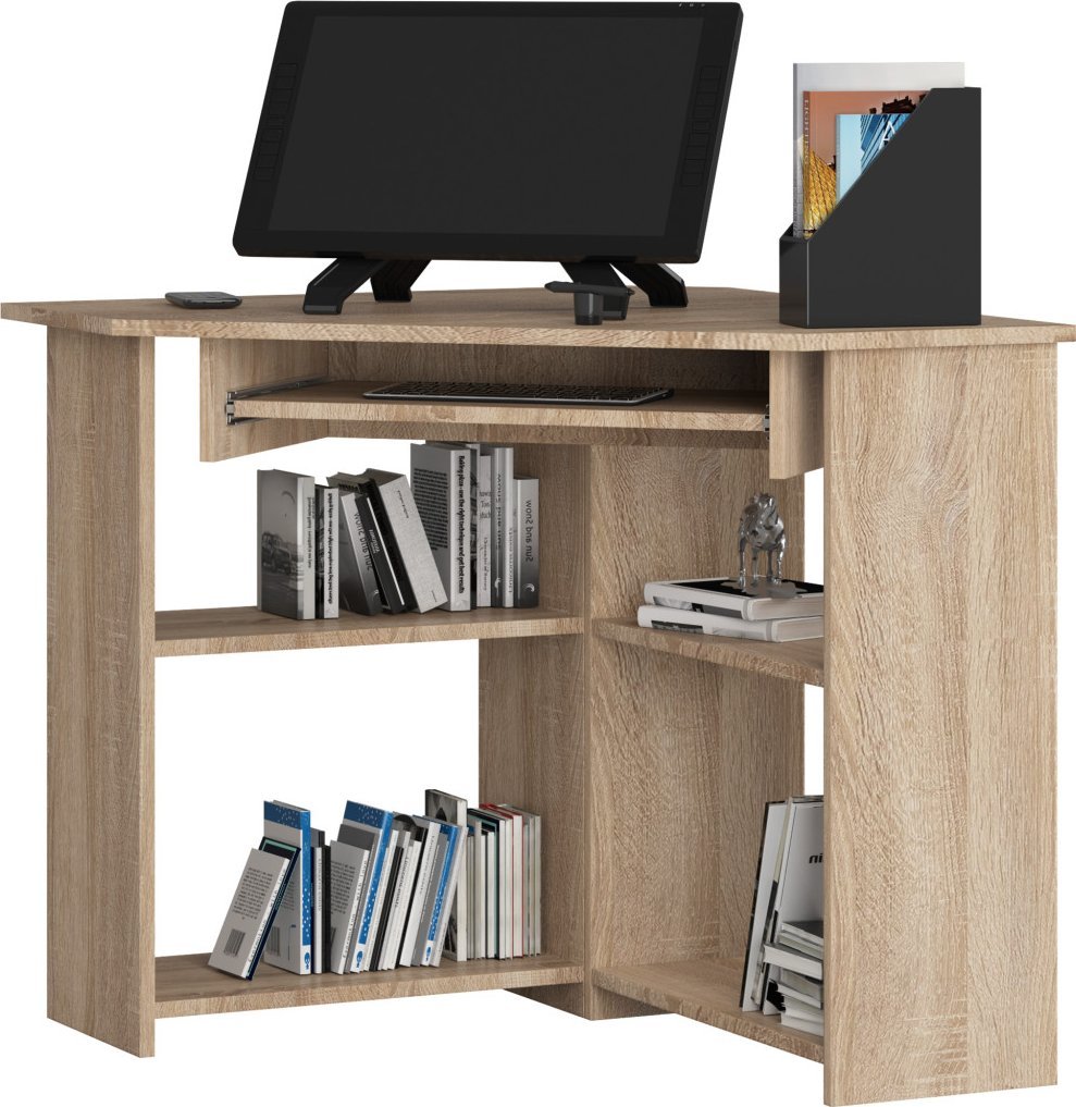 Biurko Fabryka Mebli Akord Ted Jasnobrązowe 80 cm x 80 cm