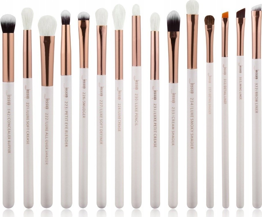 JESSUP_SET Make Up Brush pędzle do makijażu oka T220 15szt.
