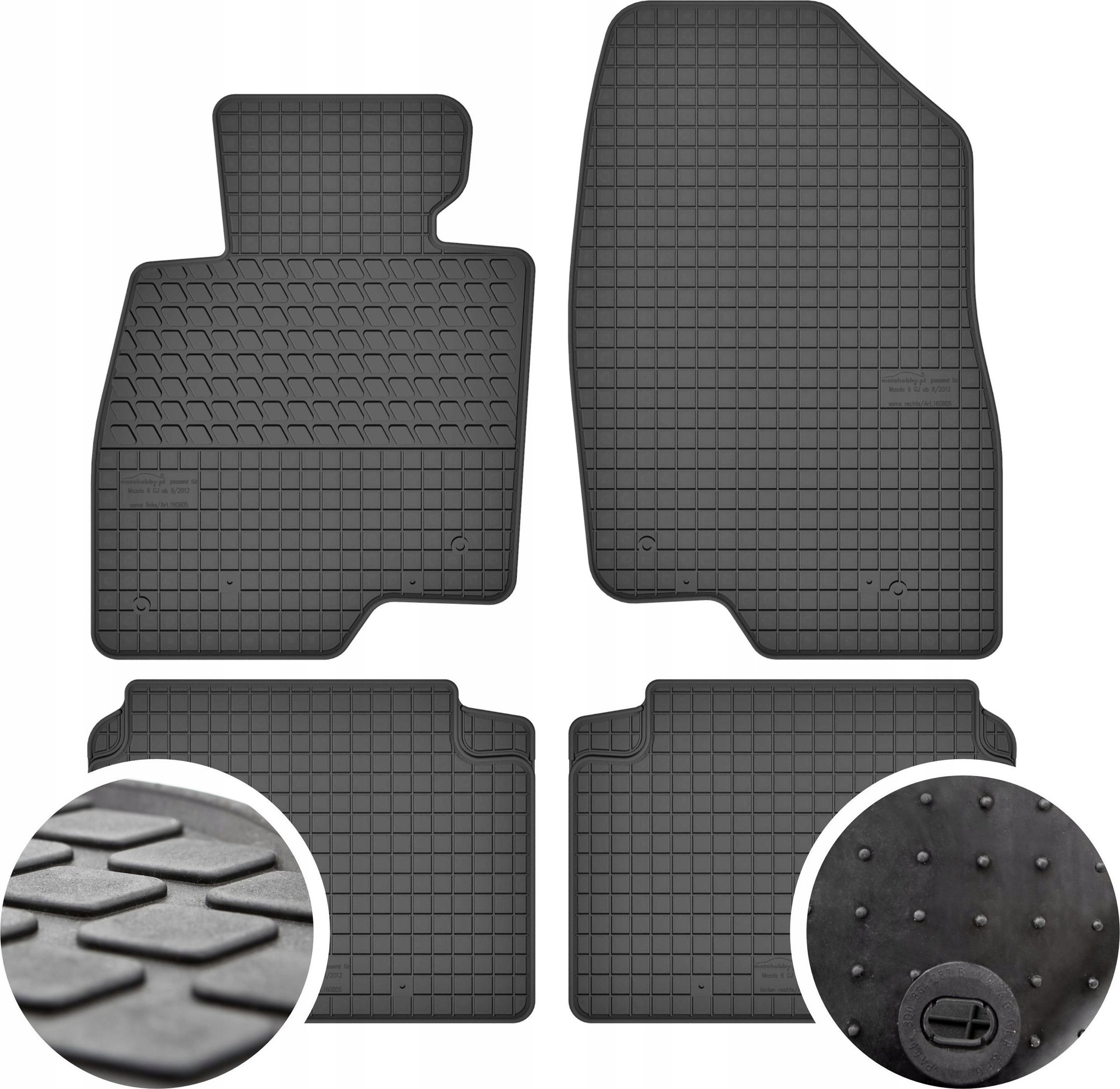 GeyerHosaja Dywaniki gumowe do Mazda 6 GJ