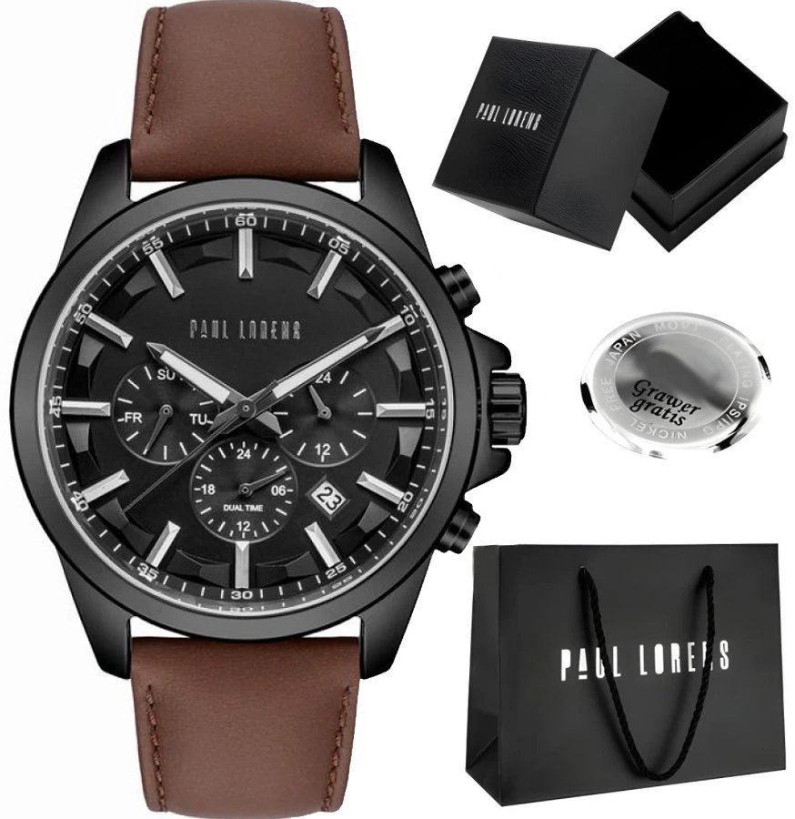 Zegarek męski Paul Lorens MAKALU-PROF Z GRAWEREM