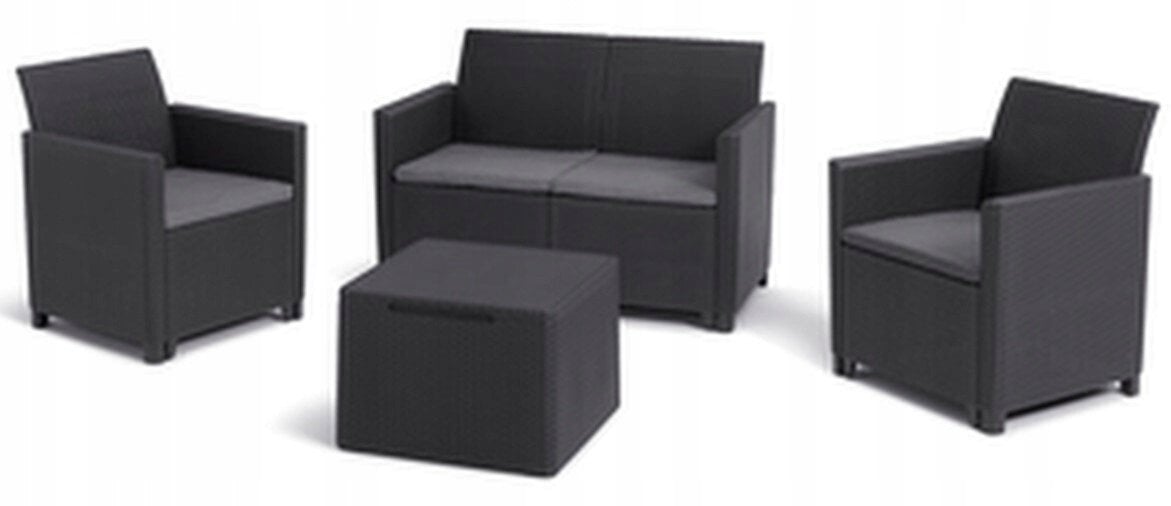 Marie 2 seater set with Storage table