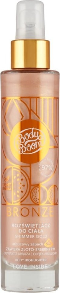 Body Boom BIELENDA BB BodyBoom Rozświetlacz do ciała - Shimmer Gold 100 ml