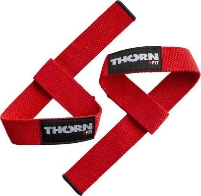 Thorn+Fit Paski do podnoszenia ciężarów Red
