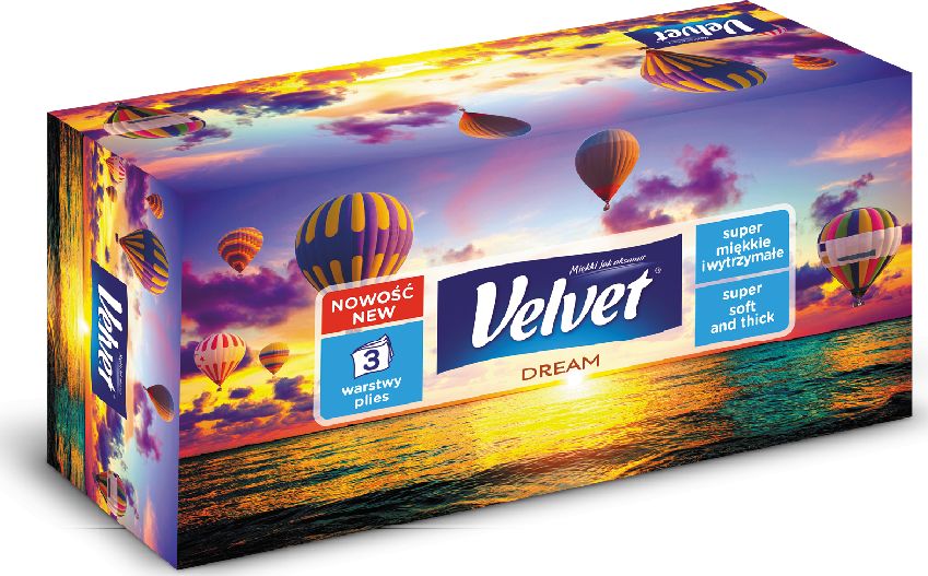 Velvet Dream Chusteczki 90 szt.