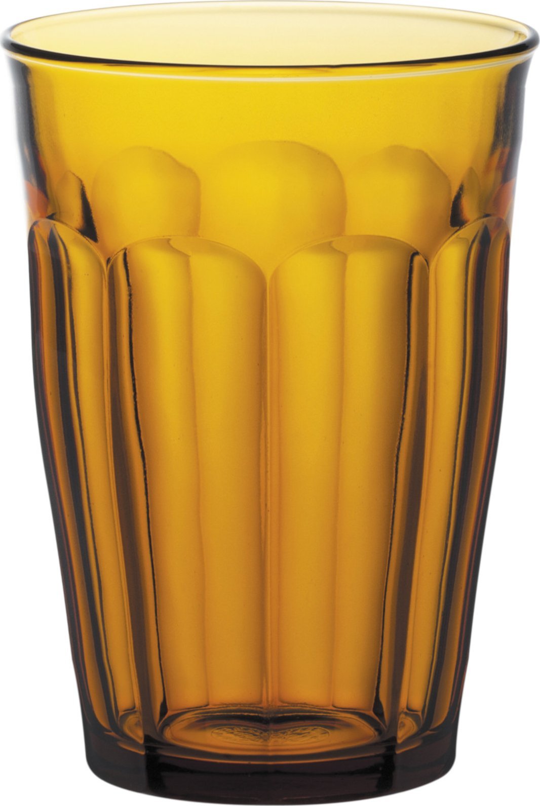Duralex Szklanka wysoka Duralex PICARDIE AMBER 360 ml pomarańczowa - zestaw 6 szt. Szklanka wysoka Duralex PICARDIE AMBER 360 ml pomarańczowa - zestaw